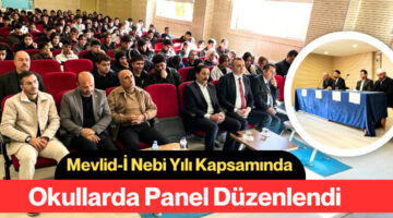 Mevlid-İ Nebi Yılı Kapsamında Okullarda Panel Düzenlendi