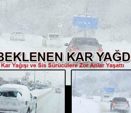 BEKLENEN KAR YAĞDI