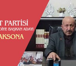 SP GEVAŞ BELEDİYE BAŞKAN ADAYI İDRİS AKSONA