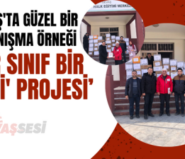 Gevaş’ta Güzel Bir Dayanışma Örneği: ‘Bir Sınıf Bir Koli’ Projesi’
