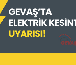 ELEKTRİK KESİNTİSİ UYARISI!