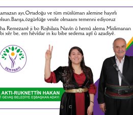 DEM PARTİ2DEN RAMAZAN MESAJI