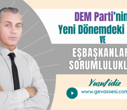 DEM Parti’nin Yeni Dönemdeki Rolü ve Eşbaşkanların Sorumlulukları