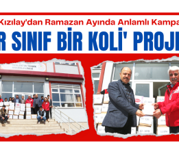 Türk Kızılay’dan Ramazan Ayında Anlamlı Kampanya: ‘Bir Sınıf Bir Koli’ Projesi’