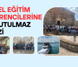 Özel Eğitim Öğrencilerine Unutulmaz Gezi