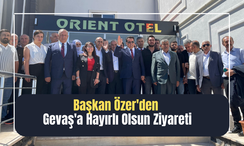Esenyurt Belediye Başkanı Prof. Dr. Ahmet Özer’den Gevaş’a Hayırlı Olsun Ziyareti