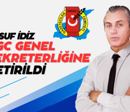 Yusuf İdiz, Vangölü Gazeteciler Cemiyeti Genel Sekreterliğine Getirildi