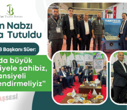 Başkan Süer: “Tarımda büyük potansiyele sahibiz, bu potansiyeli değerlendirmeliyiz”