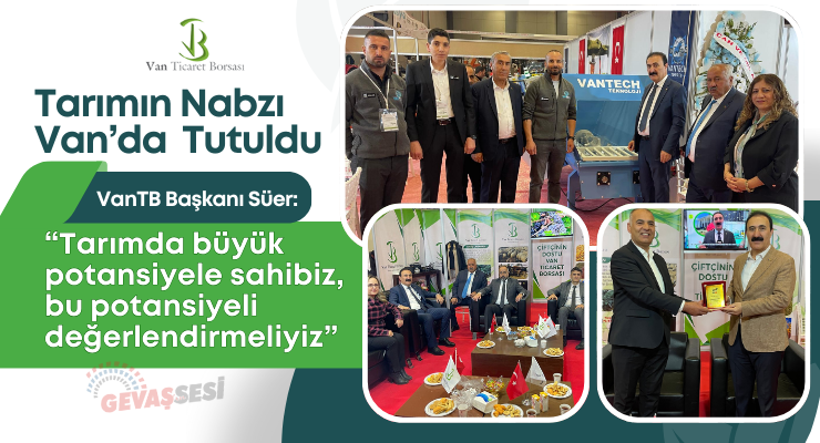 Başkan Süer: “Tarımda büyük potansiyele sahibiz, bu potansiyeli değerlendirmeliyiz”