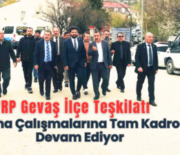 YRP Gevaş İlçe Teşkilatı Saha Çalışmalarına Tam Kadro Devam Ediyor