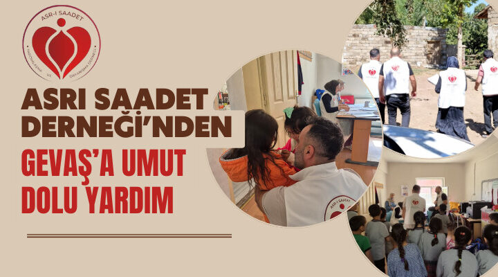 Asr-ı Saadet Derneği’nden Gevaş’ta Örnek Dayanışma
