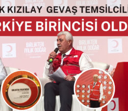 Türk Kızılay Gevaş Temsilciliği Türkiye Birincisi Oldu